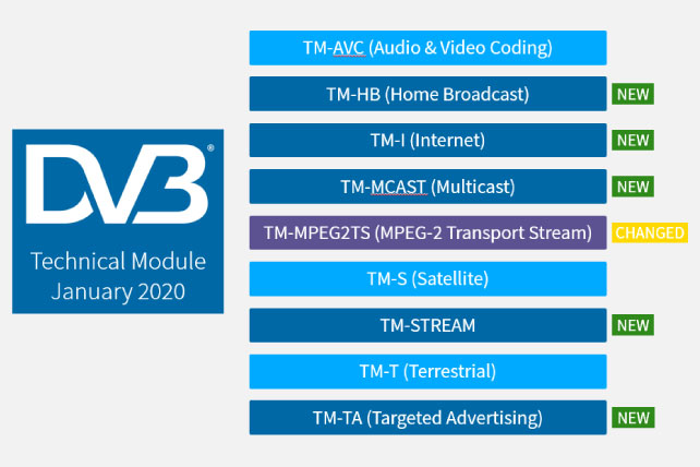 New structure for DVB Technical Module
